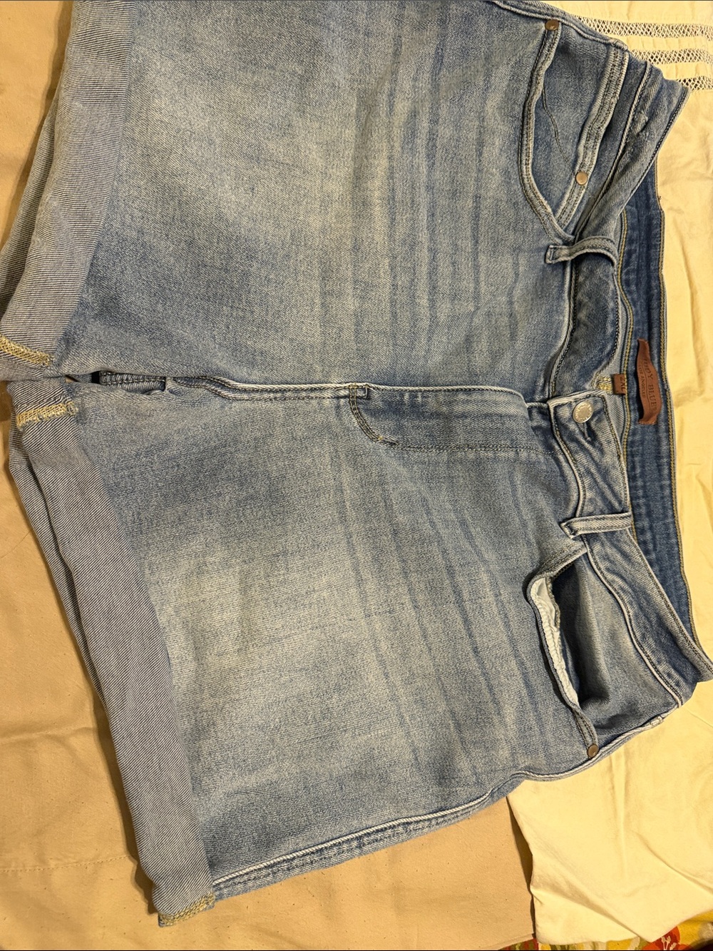 Judy Blue Light Blue Denim Cropped Shorts